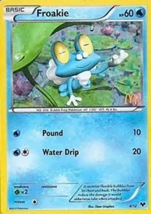 Froakie 004/12 - McDonalds Promos 2014 Holofoil