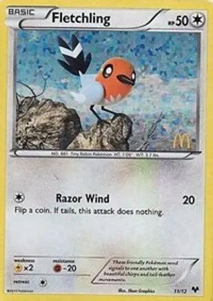 Fletchling 011/12 - McDonalds Promos 2014 Holofoil