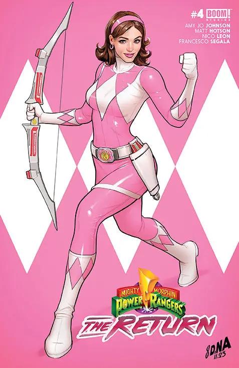 Mighty Morphin Power Rangers The Return #4 (Of 4) B David Nakayama Variant (05/29/2024) Boom