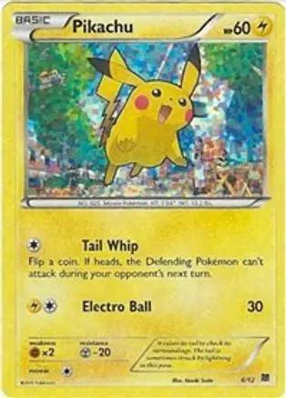 Pikachu 006/12 - McDonalds Promos 2015 Holofoil