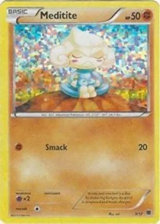 Meditite 009/12 - McDonalds Promos 2015 Holofoil