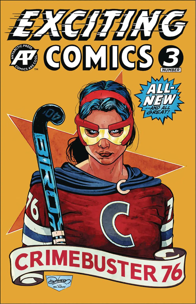 EXCITING COMICS #3 MAIN (06/26/2019) ANTARCTIC
