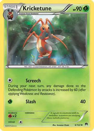Kricketune 006/122 - XY  BREAKpoint