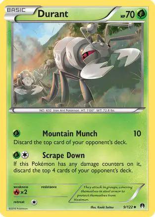 Durant 009/122 - XY  BREAKpoint