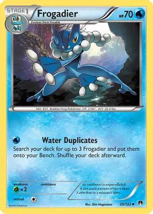 Frogadier 039/122 - XY  BREAKpoint Reverse Holofoil