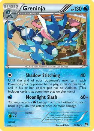 Greninja 040/122 - XY  BREAKpoint