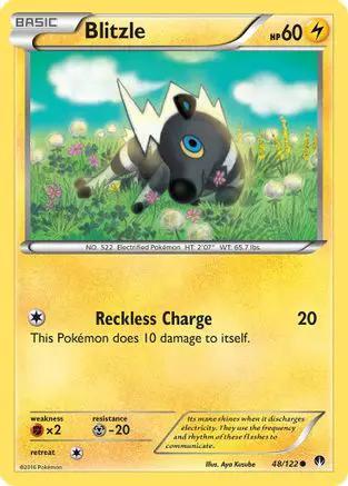 Blitzle 048/122 - XY  BREAKpoint Reverse Holofoil