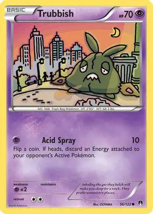 Trubbish 056/122 - XY  BREAKpoint Reverse Holofoil
