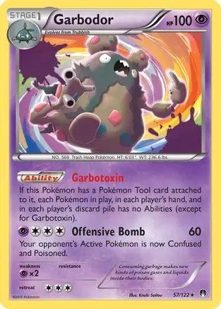 Garbodor 057/122 - XY  BREAKpoint Holofoil
