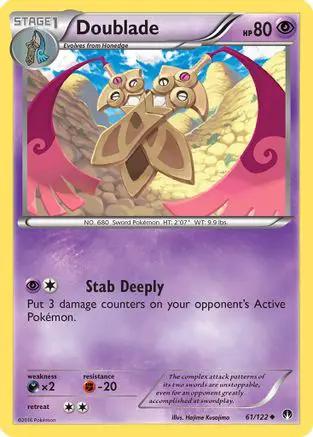 Doublade 061/122 - XY  BREAKpoint Reverse Holofoil