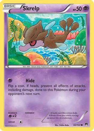 Skrelp 063/122 - XY  BREAKpoint Reverse Holofoil