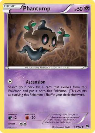 Phantump 064/122 - XY  BREAKpoint Reverse Holofoil