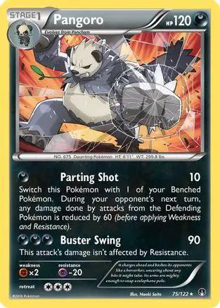 Pangoro 075/122 - XY  BREAKpoint Reverse Holofoil