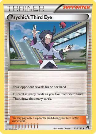 Psychic's Third Eye 108/122 - XY  BREAKpoint