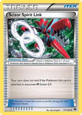 Scizor Spirit Link 111/122 - XY  BREAKpoint