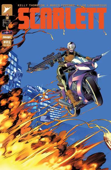 Scarlett #1 (Of 5) C 1:10 Gleb Melnikov Connecting Variant GI Joe (06/05/2024) Image