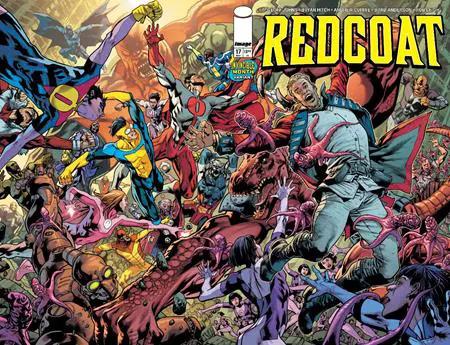 Redcoat #17 D Bryan Hitch Invincible Team-Up Wraparound (03/25/2026) Image