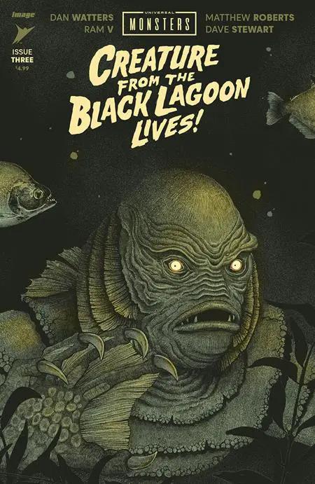 Universal Monsters Creature From The Black Lagoon Lives #3 (Of 4) E 1:50 Anwita Citriya Variant (06/26/2024) Image