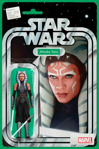 Star Wars Ahsoka #1 F John Tyler Christopher Variant SIGNED Rodney Barnes (07/10/2024) Marvel
