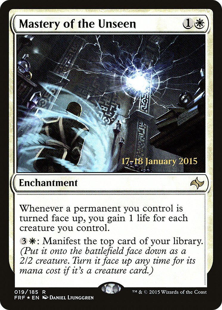 Mastery of the Unseen (PRE-19S) - Fate Reforged Promos Foil
