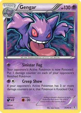 Gengar 035/83 - Generations Holofoil
