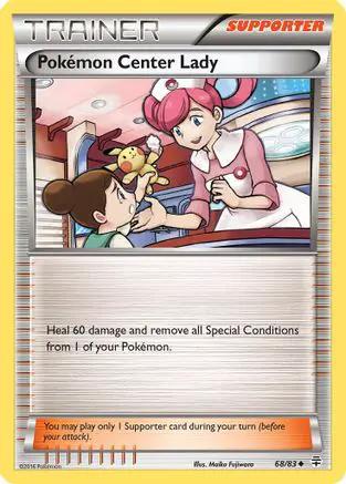 Pokemon Center Lady 068/83 - Generations