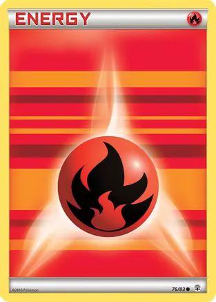 Fire Energy 076/83 - Generations Reverse Holofoil
