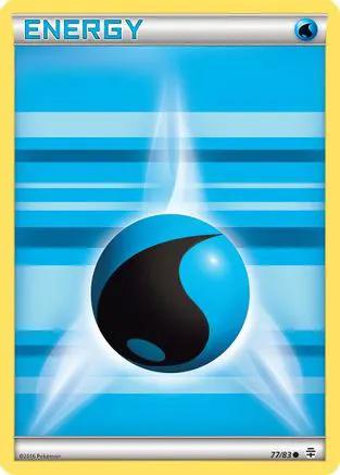 Water Energy 077/83 - Generations Reverse Holofoil