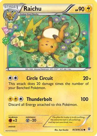 Raichu RC9/RC32 - Generations Radiant Collection