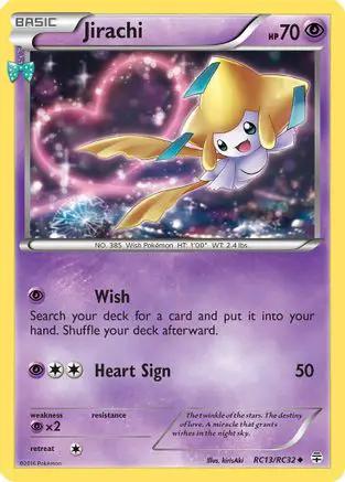 Jirachi RC13/RC32 - Generations Radiant Collection Holofoil