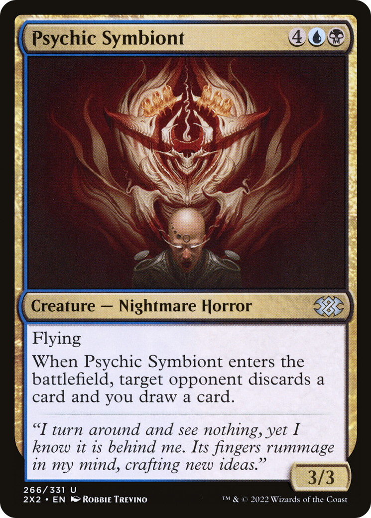 Psychic Symbiont (2X2-266) - Double Masters 2022 Foil