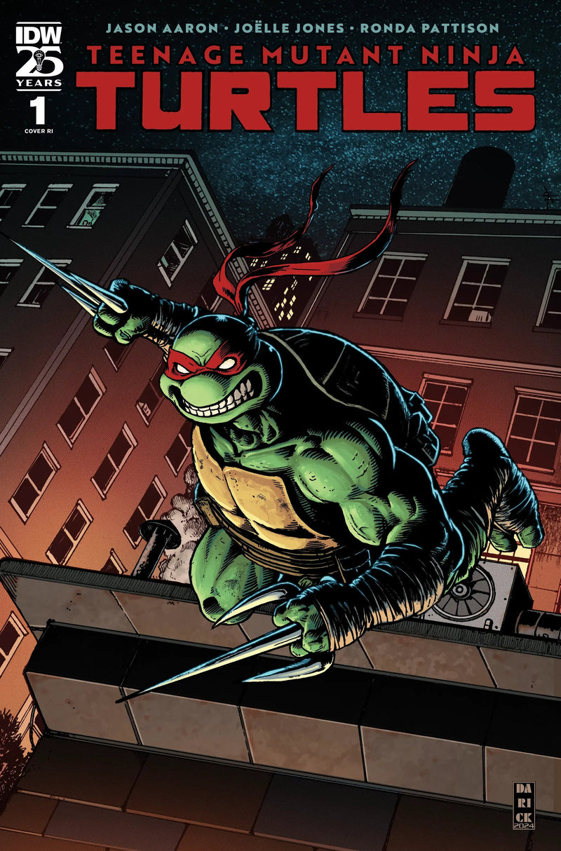 Teenage Mutant Ninja Turtles 2024 #1 J 1:50 Darrick Robertson Variant (07/24/2024) Idw