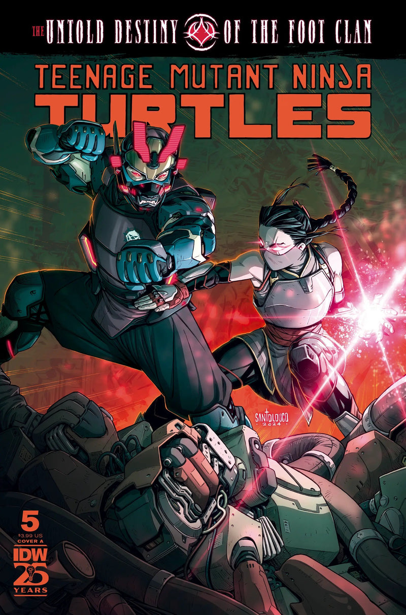 Teenage Mutant Ninja Turtles The Untold Destiny Of The Foot Clan #5 A Santolouco (07/17/2024) Idw