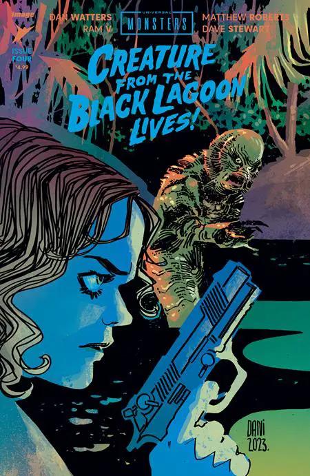 Universal Monsters Creature From The Black Lagoon Lives! #4 (Of 4) C 1:10 Dani Connecting Va (07/24/2024) Image