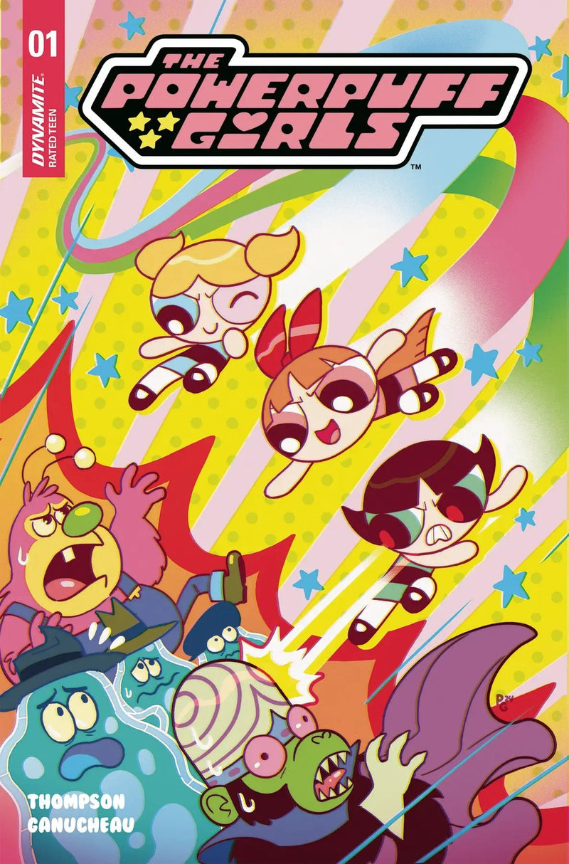 Powerpuff Girls #1 N 1:20 Paulina Ganucheau Foil Variant (07/17/2024) Dynamite