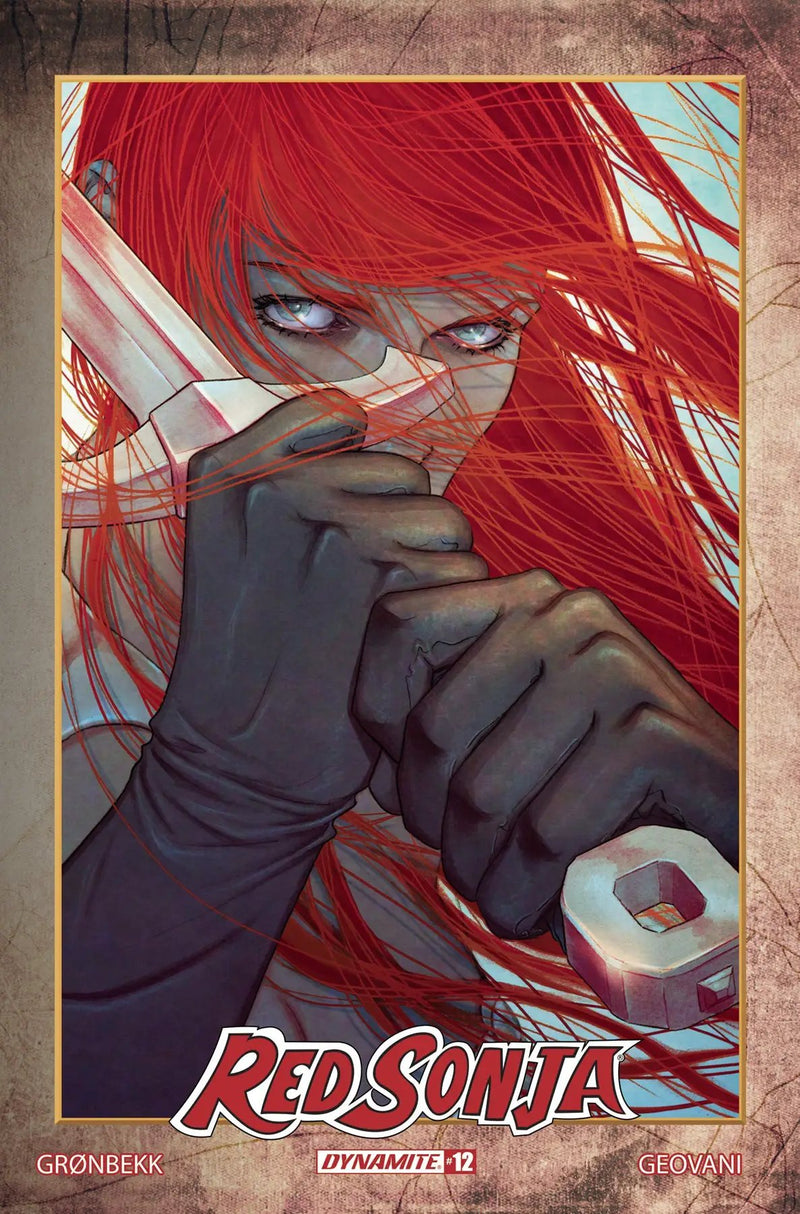 Red Sonja 2023 #12 F 1:10 Jenny Frison Modern Icon Variant (07/17/2024) Dynamite