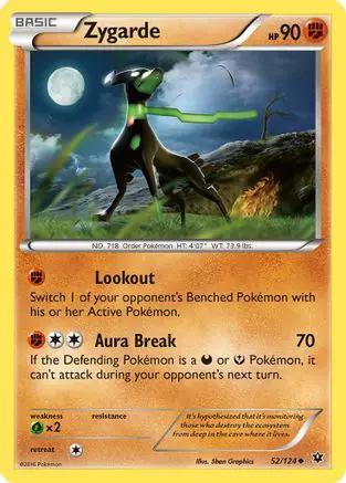 Zygarde 052/124 - XY  Fates Collide