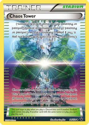 Chaos Tower 094/124 - XY  Fates Collide Reverse Holofoil