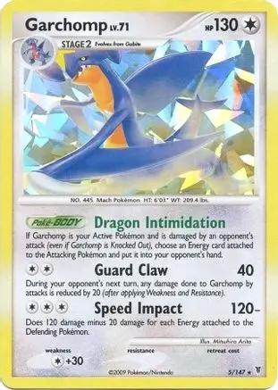 Garchomp 005/147 - Deck Exclusives - Holofoil