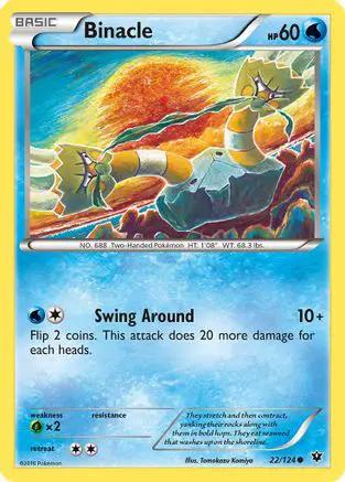 Binacle 022/124 - XY  Fates Collide