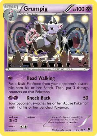 Grumpig 031/124 - XY  Fates Collide