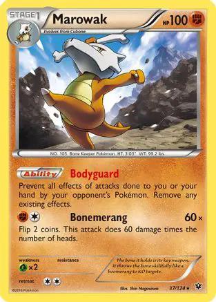 Marowak 037/124 - XY  Fates Collide
