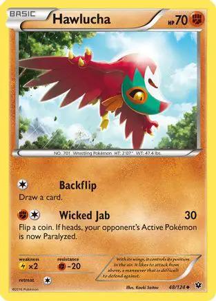 Hawlucha 048/124 - XY  Fates Collide