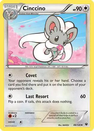 Cinccino 088/124 - XY  Fates Collide