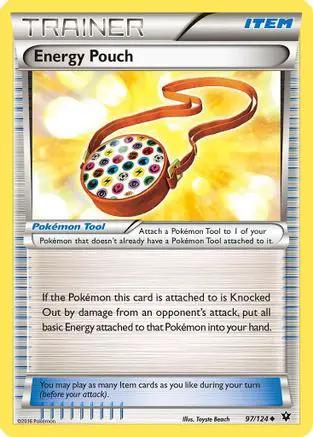 Energy Pouch 097/124 - XY  Fates Collide Reverse Holofoil