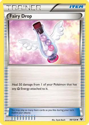 Fairy Drop 099/124 - XY  Fates Collide Reverse Holofoil