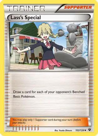 Lass's Special 103/124 - XY  Fates Collide