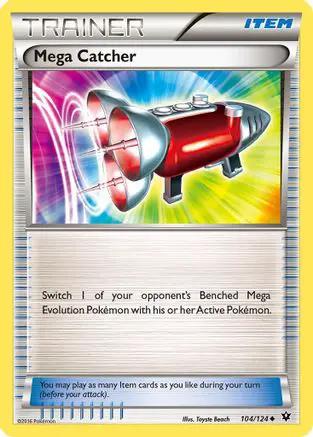 Mega Catcher 104/124 - XY  Fates Collide Reverse Holofoil