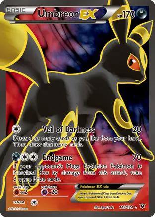 Umbreon EX (Full Art) 119/124 - XY  Fates Collide Holofoil