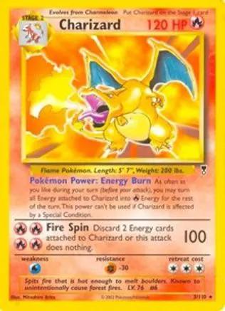 Charizard (WotC Legendary Collection) 003/110 - Deck Exclusives